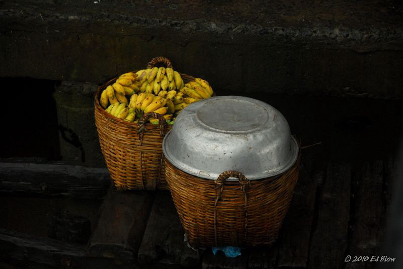 Baskets of Bananas