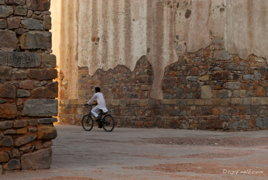 Bike in the Tombs