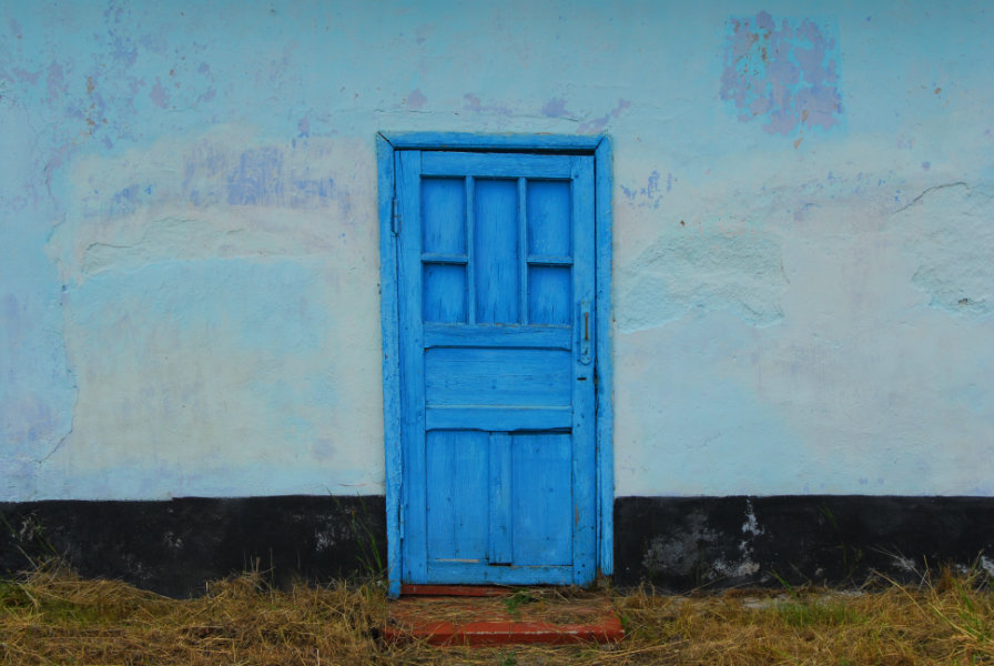 Blue Door, Red Step
